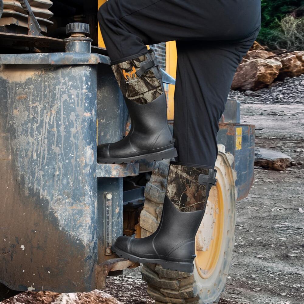 HUNTHOR RUBBER WORK BOOTS, - Picture 2 of 8